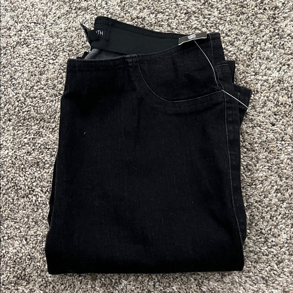 Peace of Cloth Pull On Black Skinny Jean Size XS NWT